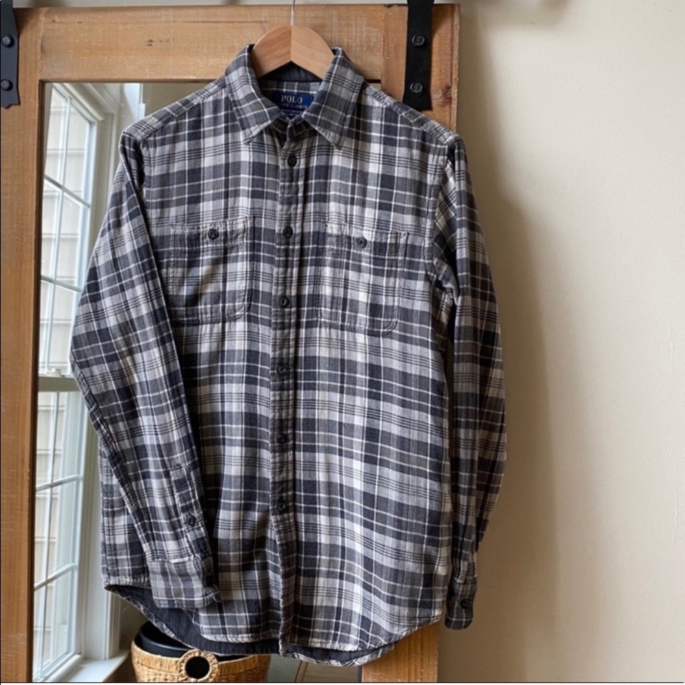 Polo Ralph Lauren Plaid Button Down Shirt Size S